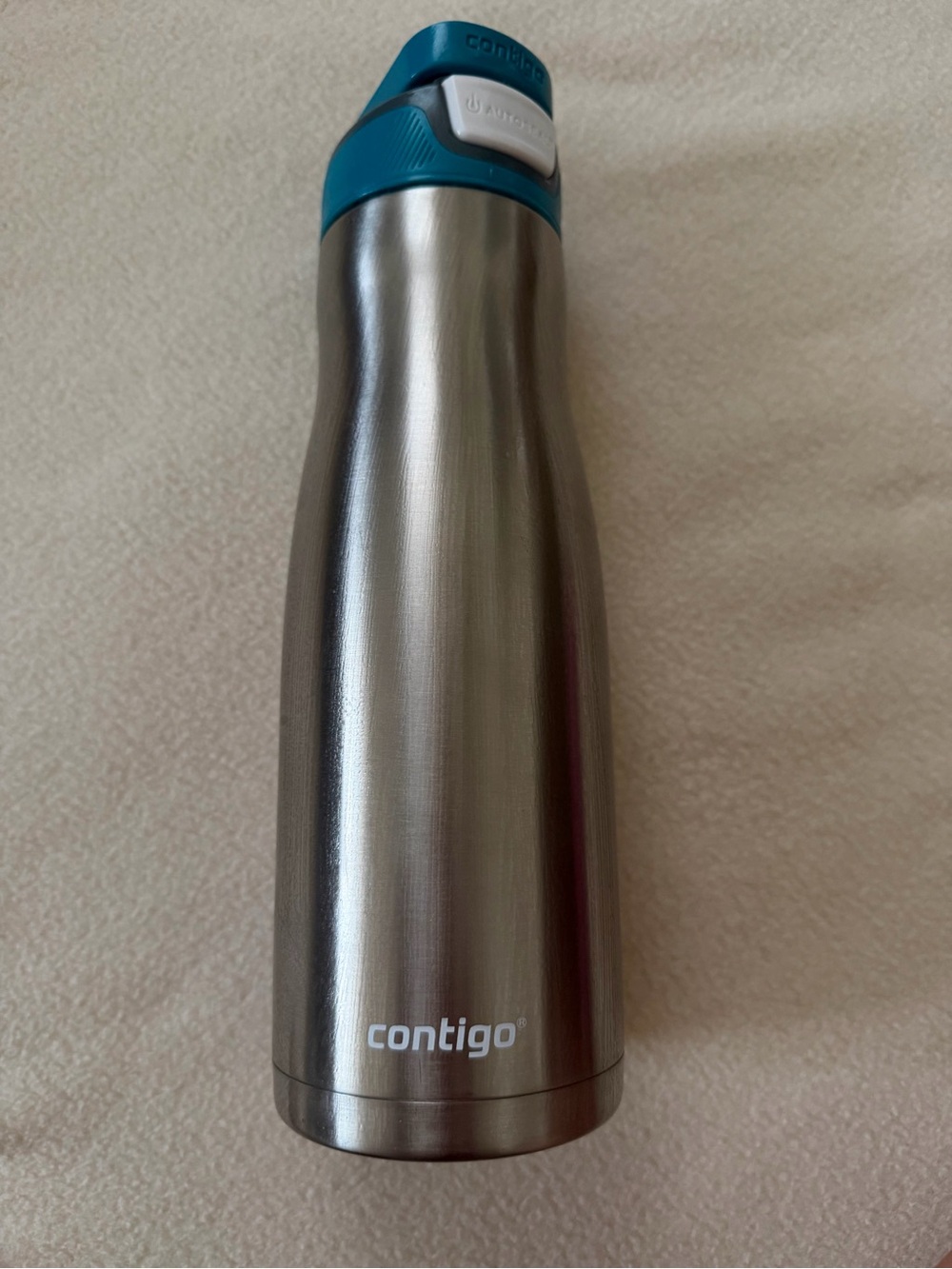 Contigo Autoseal Stainless Steel Water Bottle Teal / Blue